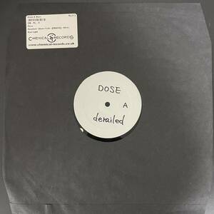 Dose - Derailed / Red Light Records RL 013 ドラムンベース,ドラムン,Drum&Bass,Drum