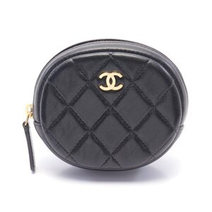 シャネル マトラッセ ブランドオフ CHANEL ラムスキン（羊革） ポーチ ラムスキン 中古 レディース