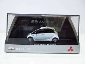 1/43 三菱 アイミーブ　i MiEV ディーラー特注　非売品　ミニカー　カラーサンプル　ホワイト×ミントグリーン