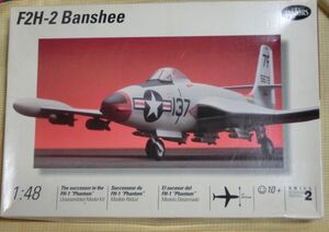 内袋未開封 TESTORS 1/48 McDonnell F2H-2 Banshee テスター マクダネル バンシー プラモデル アメリカ海軍 戦闘機 飛行機 MADE IN USA