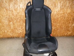 中古 RECARO レカロ 純正シート 運転席 右側 NCロードスター NCEC MAZDA マツダ シートレール レザー