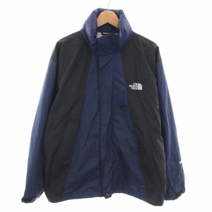 ザノースフェイス THE NORTH FACE マウンテンパーカー ウインドブレーカー アウター GORE-TEX S 紺 ネイビー 黒 ブラック ■GY12 メンズ