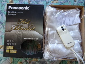 電気敷き毛布　Panasonic DB-U70LSE1-C 　USED