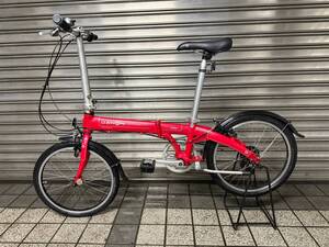 【DAHON】Vybe D7　外装7段変速　20インチ　折りたたみ　レッド