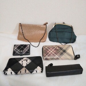 美品あり 1円〜 Vivienne Westwood COACH BURBERRY BLUE LABEL agns b. Voyage 神蔵 等 ブランドバッグ 小物 まとめ売り セット 卸 