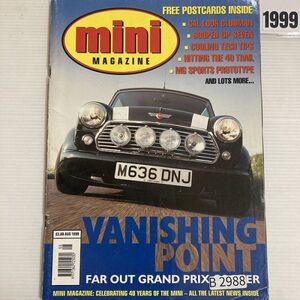 B2988　1999　「MINI MAGAZINE」　ミニマガジン　英国　旧車雑誌　英国車　ビンテージ　自動車