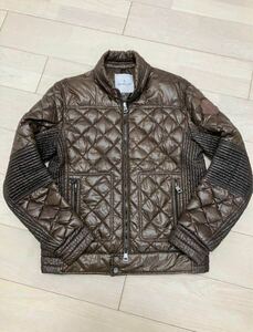 MONCLER ライダースダウンジャケット　希少サイズ