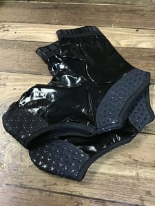 HH552 アソス assos レインブーティrainBootie シューズカバー 黒 SIZE0 ※剥がれ