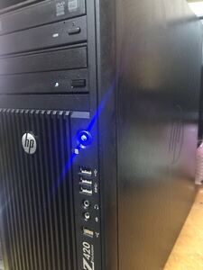 水冷式 HP Z420 Workstation Windows11(24H2) Intel Xeon E5-2690V2 10C20T QUADRO k4000 12800ECC-64GB 新品SSD512GB+HDD1TB wifi