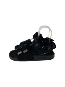 adidas◆ADILETTE 4.0 SANDALS_アディレッタ 4.0 サンダル/25.5cm/BLK