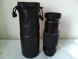 KOMURA　ZOOM LENS　1:4 ｆ=80～200mm　KOMURANON　820／Kenko　MC　SKYLIGHT【１B】52㎜　ケース付き★現状ジャンク