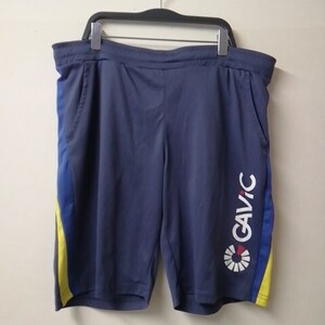 ★【古着】GAVIC(ガビック)　サッカーパンツ(ハーフパンツ、プラクティスパンツ)　Mサイズ　紺色