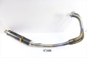 1円スタート:GSX1400[68社外YOSHIMURA　ヨシムラ　チタンサイクロン　フルエキマフラー　JMCA00139208]｝F