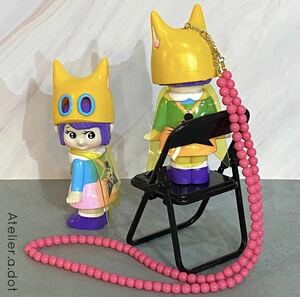 ダー子 アトリエ・エードット 猫耳ヘルメット ペンダント グラス付き Cat Helmet DAHKO 2期 #2 Helmet （L）