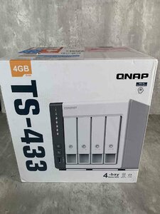 【新品未使用】未開封品/QNAP/TS-433/4GB/2.5G/4ベイ【送料無料】