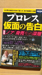 別冊宝島 プロレス仮面の告白