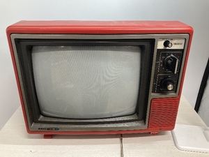 E4a 三菱カラーテレビ 14CP-C20 三菱電機株式会社 ブラウン管テレビ 当時物 昭和レトロ 通電確認済み 現状品