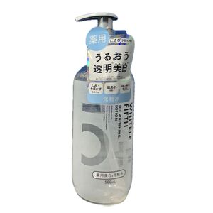 SunRiche サンリッシュWHITELE FIFTH ホワイトルフィフス薬用美白化粧水ポンプタイプ500mL