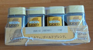 新品未開封☆【インスタントコーヒー】ネスレ日本 ネスカフェ ゴールドブレンド　 瓶 ２４本（120g）☆