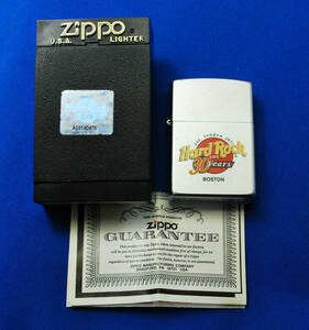 ハードロックカフェ30周年　ボストン 【ZIPPO】＊207211