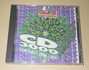 ★Akai CD-ROM SOUND LIBRARY CD3000★OK! !★Made in JAPAN★