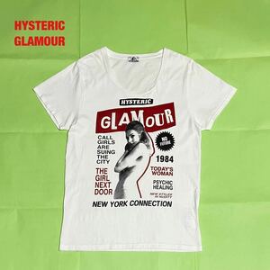 【人気】HYSTERIC GLAMOUR　ヒステリックグラマー　半袖Tシャツ　ヒスガール　ブランドロゴ　メンズ　レディース　ユニセックス　0163CT03