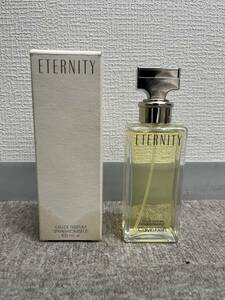 【MC0609.3-2YR】1円スタート Calvin Klein カルバンクライン ETERNITY 100ml オーデパルファム 香水 フレグランス コスメ 箱有 