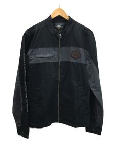 HARLEY DAVIDSON◆ジャケット/M/コットン/BLK/98406-20VM