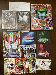 仮面ライダードライブ レア大量セット★てれびくん超バトルDVD+2015年1月号付録DVD+劇場入場者特典DVD+ミニクリアファイル+ポストカード