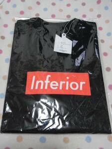 Mark Mcnairy 「Inferior」 PRINT S/S TEE 黒 S BOX Tシャツ