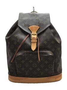 LOUIS VUITTON◆リュック[仕入]/レザー/ブラウン/モノグラム/M51135