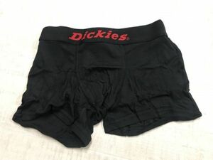 新品 ディッキーズ Dickies UNDERWEAR ストリート スポーツ インナー 下着 アンダーウェア ボクサー パンツ メンズ ロゴ入り L 黒