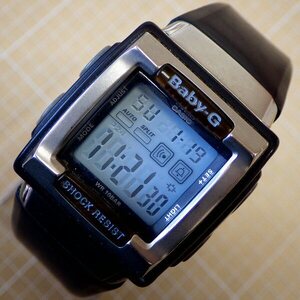 ★送料無料★CASIO Baby-G BG-180 カシオ ベイビーG スクエア型★電池交換済★稼動品★