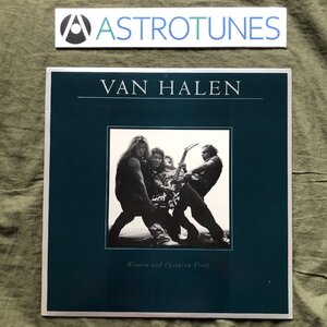 美盤 1980年 米国 本国オリジナルリリース盤 ヴァン・ヘイレン Van Halen LPレコード 暗黒の掟 Women And Children First 名盤