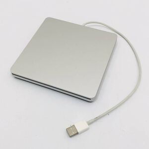 ●動作品 アップル A1379 DVDドライブ Apple シルバー Mac用 Macbook Air USB SuperDrive 外付け光学ドライブ N850