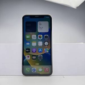 iPhone XR 128GB ホワイト SIMフリー 訳あり品 ジャンク 中古本体 スマホ スマートフォン 白ロム [出品ID：31349]