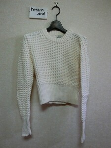 Acne Studios ニットセーター S ホワイト #131738 アクネストゥディオズ