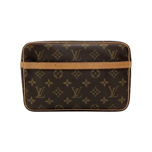 ☆☆ LOUIS VUITTON ルイヴィトン モノグラム コンピエーニュ M51847 セカンドバッグ クラッチバッグ 布袋有 傷や汚れあり