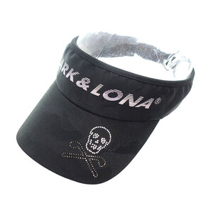 【特別価格】MARKLONA Gauge Jersey Camo Visor ゴルフ サンバイザー キャップ ブラック ユニセックス-