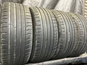 バリ溝 ミシュラン 225/45R17 PILOT SPORT4 4本セット 中古タイヤ 225/45-17 IS オーリス ゴルフ A3 ミニ　など