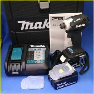 ★★【USED/美品/電動工具】 Makita/マキタ 充電式インパクトドライバ TD172DRGXB 18V 6.0Aｈ バッテリ2個・ケース付属 