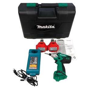 Y1217⑤ マキタ makita 充電式インパクトドライバ M694D バッテリ2個 充電器 工具 電動工具 直接引取可 石狩市 