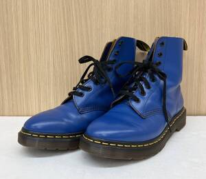 Dr.Martens ドクターマーチン ワークブーツ8ホール EU39 ブルー 通年