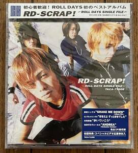 未開封 シールド 保管品 ベスト アルバム 帯付 CD Roll Days / RD-Scrap! ~Roll Days Single File~ TKCA-71208 ロールデイズ