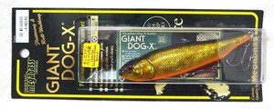 メガバス GIANT DOG-X／ジャイアントドッグX GGメガバスキンクロ（未使用品）