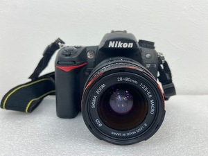 NIKON ニコン D7000 デジタルカメラ SIGMA ZOOM Lens 28-80mm 1:3.5-5.6 70-300mm 2レンズ付き カメラ シャッターOK 通電確認済