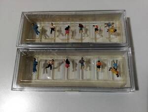 [2ケース]　tomix　3641　通学児童　Nゲージ　人形　1/150　TOMY　ストラクチャー