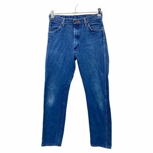 Wrangler デニムパンツ W32 ラングラー メキシコ製 コットン ブルー系 古着卸 アメリカ仕入 2410-349