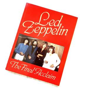 ドキュメンタリー写真集 レッドツェッペリン The Final Acclaim 美品 LedZeppelin