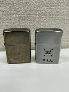 【SYC-4392】1円スタート ZIPPO 2点まとめ ジッポー 喫煙具 コレクション U.S.A. 1932-1992 60th Anniversary 着火未確認 保管品 ジャンク